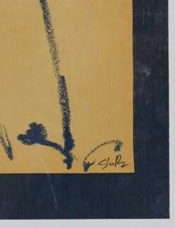 Vintage Blue Daisy Wall Art By Shaina Page -Lulu Andgeorgia Shop Lulu and Georgia 248730 003 DET 2 Product