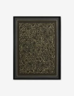 Cream On Black Glimmer By Laurel-Dawn Latshaw