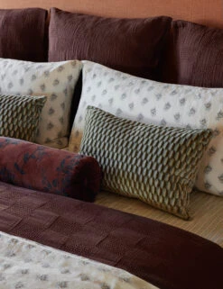 Allegra Velvet Pillow By Scalamandre -Lulu Andgeorgia Shop Lulu and Georgia 2 Bedroom1 671 Lifestyle