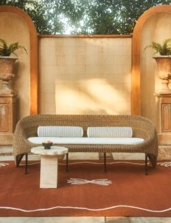 Littu Indoor / Outdoor Striped Bolster Pillow By Sarah Sherman Samuel -Lulu Andgeorgia Shop Lulu and Georgia 3 SSSVignette 599 V1 Site Crop Lifestyle daccce44 d2ec 4ef8 88c9 36b99e0c8dda