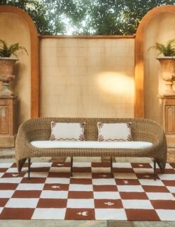 Lovett Indoor / Outdoor Pillow By Sarah Sherman Samuel -Lulu Andgeorgia Shop Lulu and Georgia 3 SSSVignette 604 V3 Site Crop Lifestyle 4767606c c725 4c27 88ca bb88972ff75d