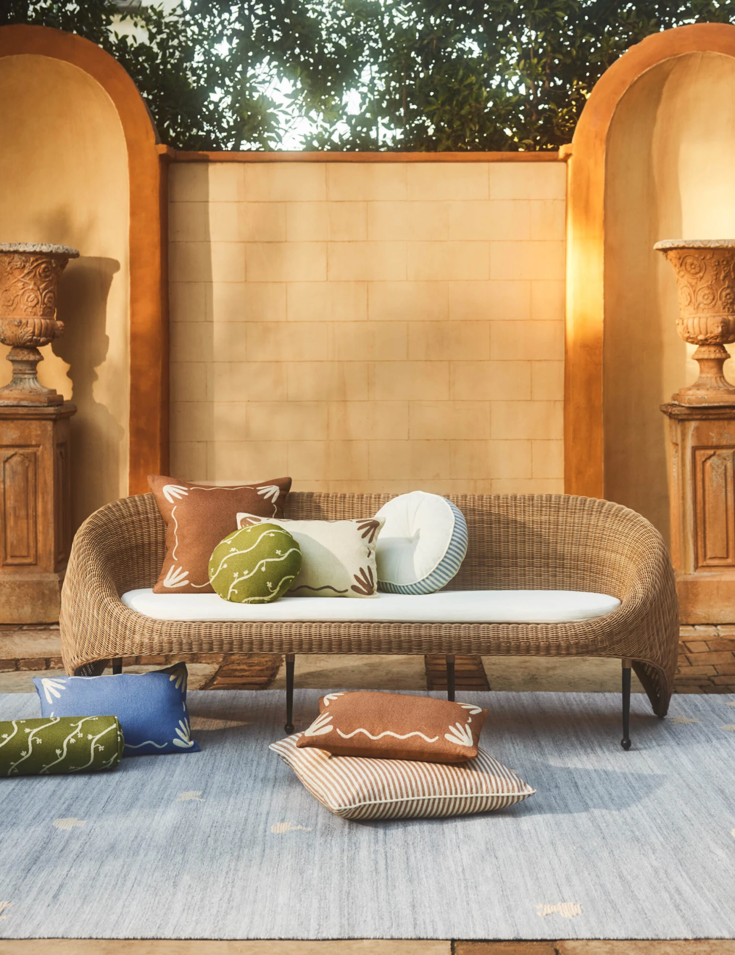 Littu Indoor / Outdoor Striped Pillow By Sarah Sherman Samuel 12 Littu Indoor / Outdoor Striped Pillow By Sarah Sherman Samuel - Image 12