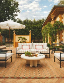 Amica Indoor / Outdoor Pillow -Lulu Andgeorgia Shop Lulu and Georgia 6 LivingRoomI RedPillows 1077 Site Crop Lifestyle 23e7fea9 9715 4935 8906 b1d749d0c8c7