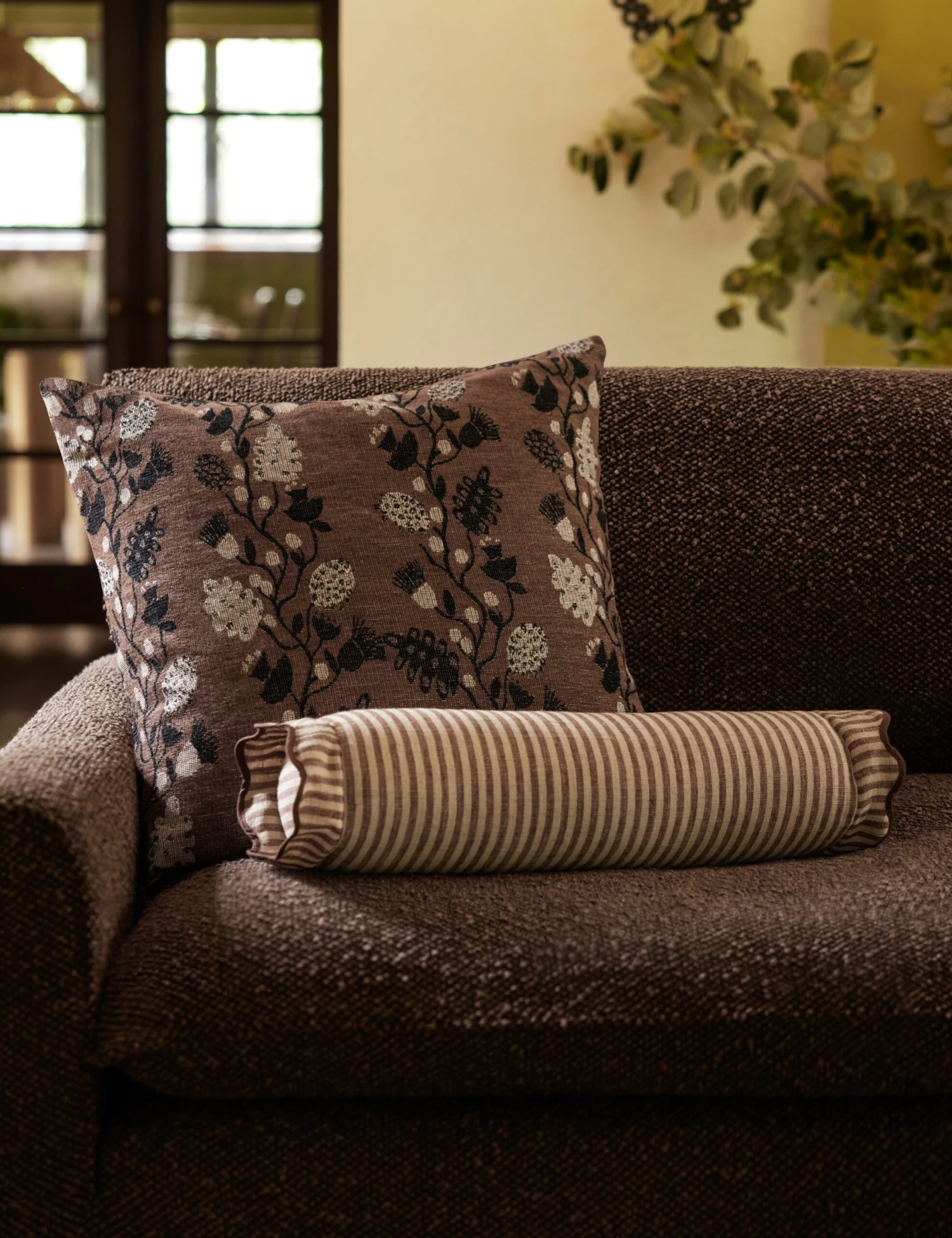 Lanie Linen Bolster Pillow By Sarah Sherman Samuel 7 Lanie Linen Bolster Pillow By Sarah Sherman Samuel - Image 7