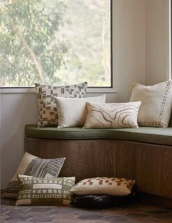 Striations Silk Pillow By Élan Byrd -Lulu Andgeorgia Shop Lulu and Georgia 9 PillowGallery SITE CROP LIFESTYLE 1