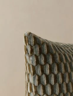 Allegra Velvet Pillow By Scalamandre -Lulu Andgeorgia Shop Lulu and Georgia AllegraVelvetPillow Mineral Square A0661234 878 Product