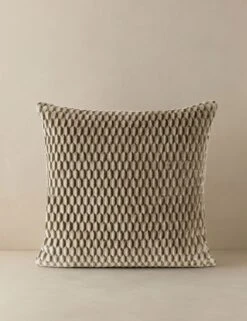 Allegra Velvet Pillow By Scalamandre -Lulu Andgeorgia Shop Lulu and Georgia AllegraVelvetPillow fawn Square A0661234 876 Product