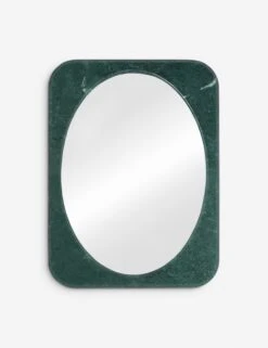 Arista Mirror -Lulu Andgeorgia Shop Lulu and Georgia AristaMirror GreenMarble Oval A06613160096 Product