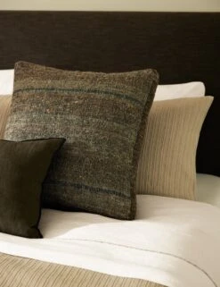 Teku Linen Silk Box Pillow By DISC Interiors -Lulu Andgeorgia Shop Lulu and Georgia Bedroom 3 232 Site Crop LIFESTYLE