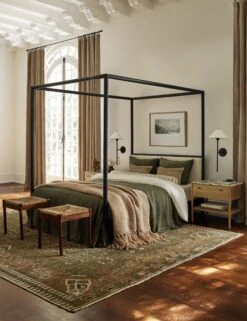 Tahj Rug -Lulu Andgeorgia Shop Lulu and Georgia BedroomIII 1807 nolamp addsconce 1 Site Crop Lifestyle