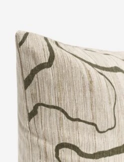 Canyon Pillow By Elan Byrd -Lulu Andgeorgia Shop Lulu and Georgia CanyonLumbarPillow Olive 0235 Site Crop Product