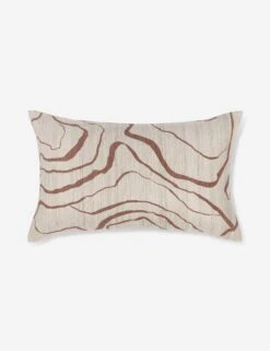 Canyon Pillow By Elan Byrd -Lulu Andgeorgia Shop Lulu and Georgia CanyonLumbarPillow Terracotta 0255 Site Crop Product