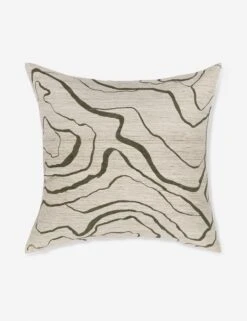 Canyon Pillow By Elan Byrd -Lulu Andgeorgia Shop Lulu and Georgia CanyonPillow Olive 0248 Site Crop Product