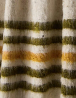 Celeste Momo Throw By Twenty Third By Deanne -Lulu Andgeorgia Shop Lulu and Georgia CelesteMomoBlanketbyTwentyThirdbyDeanne Green Gold L0499838 957 Product