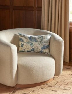 Shenyang Print Linen Pillow By Scalamandre -Lulu Andgeorgia Shop Lulu and Georgia ConsoleVignette 202 Lifestyle