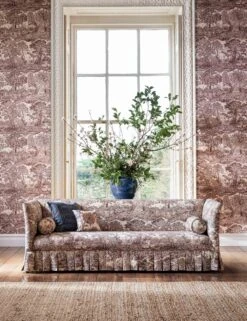 Highgrove Toile Wallpaper By Sanderson
