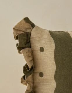 Dotti Linen Pillow By Sarah Sherman Samuel -Lulu Andgeorgia Shop Lulu and Georgia DottiLinenPillowbySarahShermanSamuel Lumbar A0659549B 454 Product