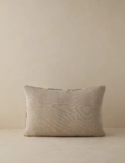 Effie Wool Pillow -Lulu Andgeorgia Shop Lulu and Georgia EffiePillow Midnight Lumbar 710 Product