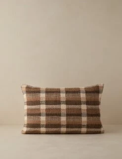 Effie Wool Pillow -Lulu Andgeorgia Shop Lulu and Georgia EffiePillow Mocha Lumbar 705 Product