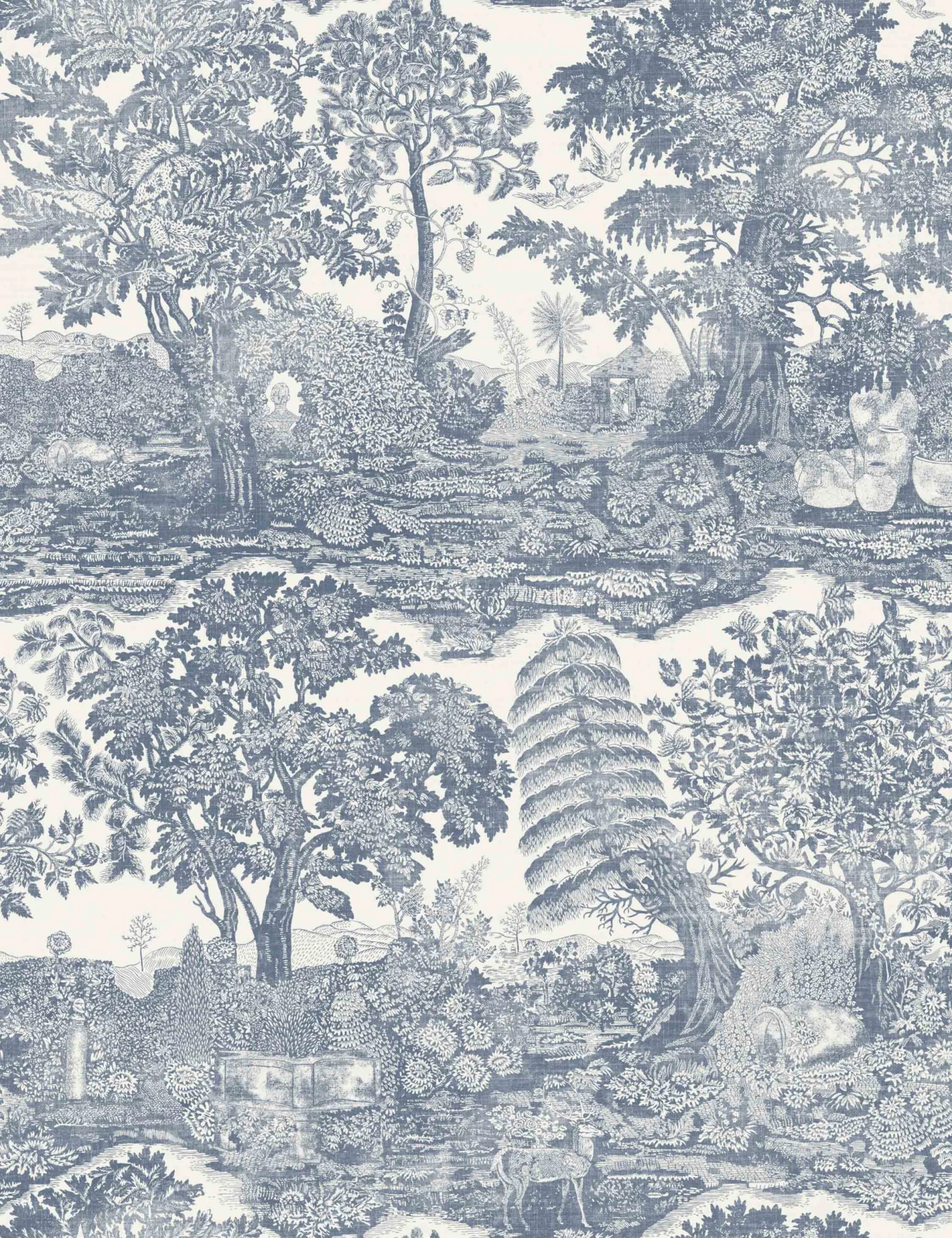 Highgrove Toile Wallpaper By Sanderson 7 Highgrove Toile Wallpaper By Sanderson - Image 7