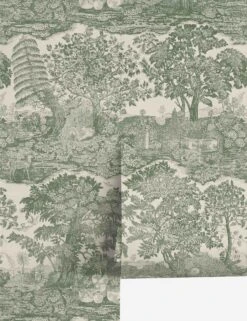 Highgrove Toile Wallpaper By Sanderson 12 Highgrove Toile Wallpaper By Sanderson -Lulu Andgeorgia Shop Lulu and Georgia HighgroveToile YewGreen Sanderson Product