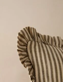 Isla Long Lumbar Pillow By Sarah Sherman Samuel -Lulu Andgeorgia Shop Lulu and Georgia IslaLongLumbarPillow DarkOlive LongLumbar A0661081 678 Product