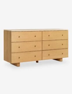 Keshan 6-Drawer Dresser -Lulu Andgeorgia Shop Lulu and Georgia Keshan6 DrawerDresser NaturalandTravertine A0660685 760 Product