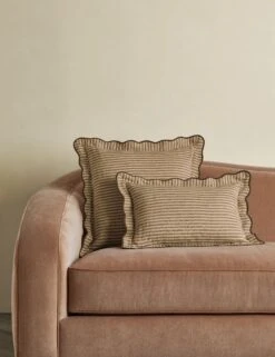 Lanie Linen Pillow By Sarah Sherman Samuel -Lulu Andgeorgia Shop Lulu and Georgia LanieLinenPillowbySarahShermanSamuelGrousphot Evergreen 0659 product