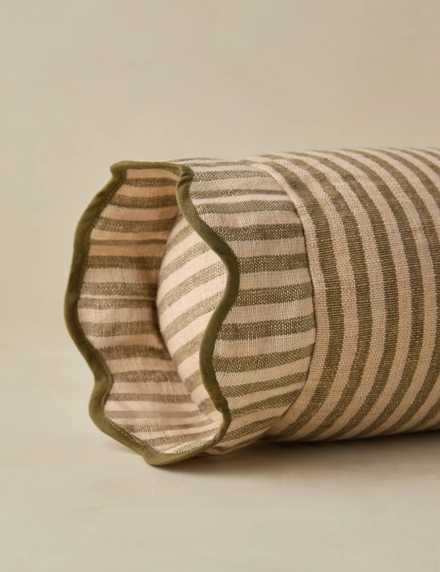 Lanie Linen Bolster Pillow By Sarah Sherman Samuel 5 Lanie Linen Bolster Pillow By Sarah Sherman Samuel - Image 5