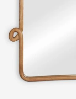 Looped Wood Mantel Mirror By Sarah Sherman Samuel -Lulu Andgeorgia Shop Lulu and Georgia LoopedWoodMirrorbySSS Mantel A0661356 0442 Product