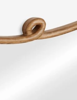 Looped Wood Mantel Mirror By Sarah Sherman Samuel -Lulu Andgeorgia Shop Lulu and Georgia LoopedWoodMirrorbySSS Mantel A0661356 0444 Product