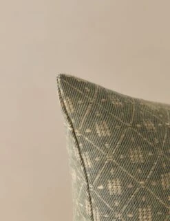 Merola Jacquard Pillow -Lulu Andgeorgia Shop Lulu and Georgia MerolaJacquardPillow SageandIvory Square A0660958 469 Product
