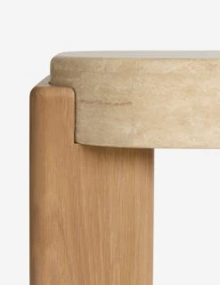 Midora Console Table -Lulu Andgeorgia Shop Lulu and Georgia MidoraConsoleTable Travertine A0660787 833 Product