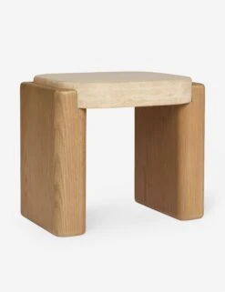 Midora Side Table -Lulu Andgeorgia Shop Lulu and Georgia MidoraSideTable Travertine A0660788 966 Product