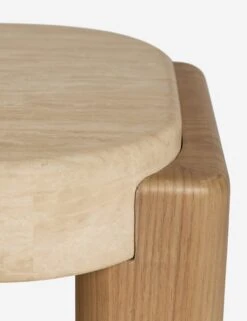 Midora Side Table -Lulu Andgeorgia Shop Lulu and Georgia MidoraSideTable Travertine A0660788 972 Product