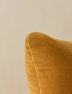 Monroe Velvet Pillow -Lulu Andgeorgia Shop Lulu and Georgia MonroeVelvetSquarePillow Mustard A0660675 1256 Product