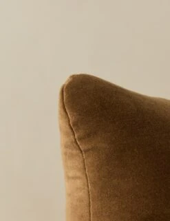 Monroe Velvet Pillow -Lulu Andgeorgia Shop Lulu and Georgia MonroeVelvetSquarePillow Toast A0660671 1253 Product