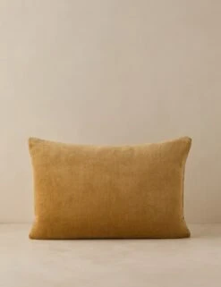 Montreal Velvet Pillow -Lulu Andgeorgia Shop Lulu and Georgia MontrealVelvetPillow Sand Lumbar A0661036B 498 Product