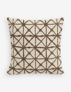 Azara Indoor / Outdoor Pillow -Lulu Andgeorgia Shop Lulu and Georgia PL20PWTRCRSBRWTSP 1 Product