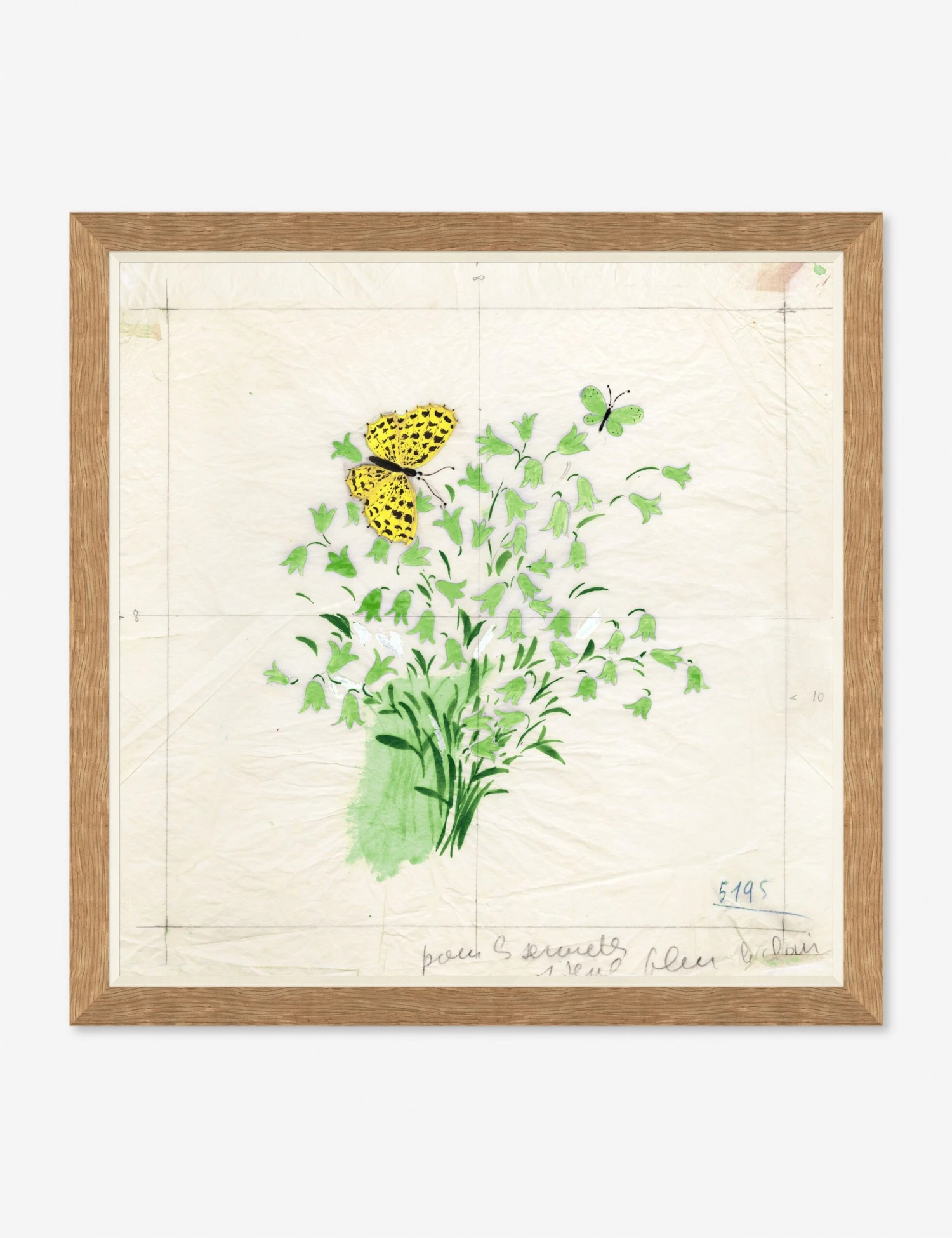 Clochettes Et Papillon I Print By Paule Marrot 2 Clochettes Et Papillon I Print By Paule Marrot - Image 2