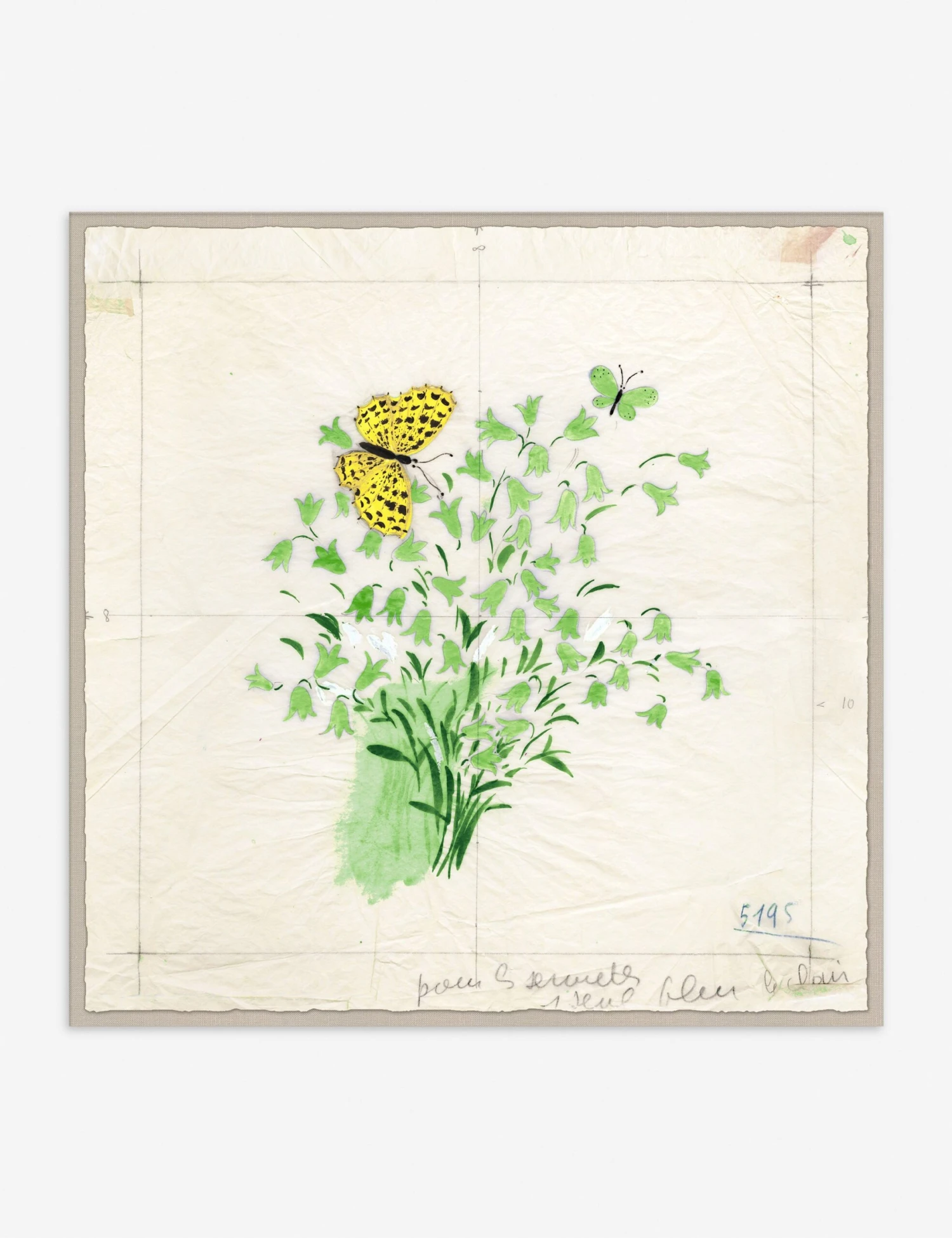 Clochettes Et Papillon I Print By Paule Marrot 3 Clochettes Et Papillon I Print By Paule Marrot - Image 3