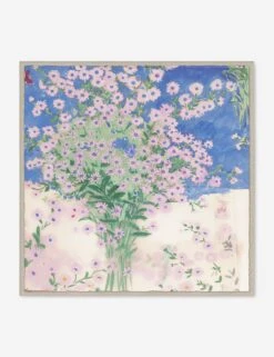 Papillons Et Margeurites Diptych Print By Paule Marrot -Lulu Andgeorgia Shop Lulu and Georgia PM LULU 24 0143A AC Product