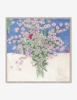 Papillons Et Margeurites Diptych Print By Paule Marrot -Lulu Andgeorgia Shop Lulu and Georgia PM LULU 24 0143B AC Product