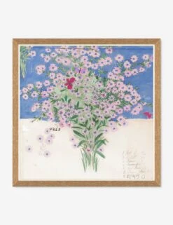 Papillons Et Margeurites Diptych Print By Paule Marrot -Lulu Andgeorgia Shop Lulu and Georgia PM LULU 24 0151B Product