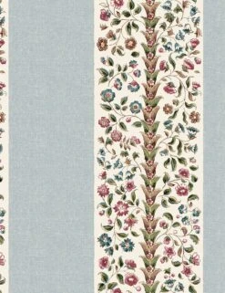 Pergola Wallpaper By Sanderson -Lulu Andgeorgia Shop Lulu and Georgia PergolaStripe MineralBlueWisteria Sanderson 2 Product