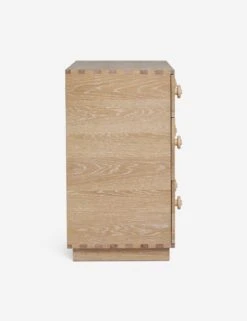 Pickford 3-Drawer Dresser -Lulu Andgeorgia Shop Lulu and Georgia Pickford3 DrawerDresser WhiteWashedNatural A0659987 196 Product