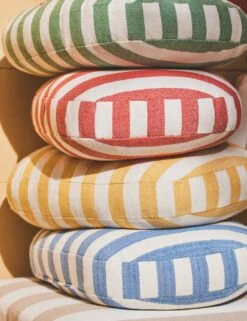 Sunday Indoor / Outdoor Pill Pillow -Lulu Andgeorgia Shop Lulu and Georgia Pillow stacks 4122 Site Crop Lifestyle