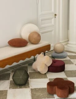 Velvet Clover Pillow By Sarah Sherman Samuel -Lulu Andgeorgia Shop Lulu and Georgia PillowParty 1374 Site Crops Lifestyle