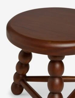 Pikku Round Foot Stool By Sarah Sherman Samuel -Lulu Andgeorgia Shop Lulu and Georgia RivasFootStoolbySarahShermanSamuel Chestnut A0660803 378 Product 887152a1 ef47 4c1c 9458 f4cd37ce05e1