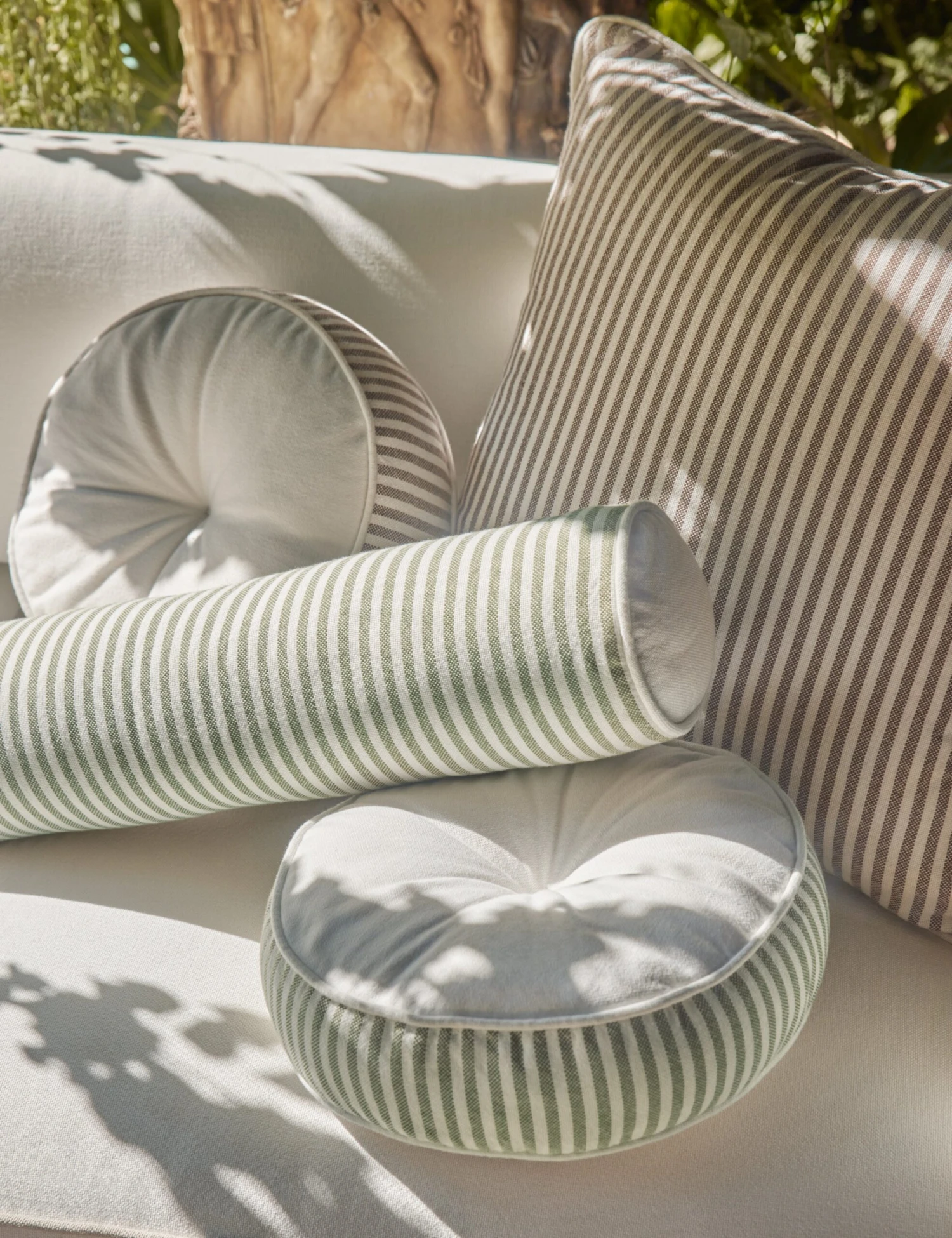 Littu Indoor / Outdoor Striped Disc Pillow By Sarah Sherman Samuel 19 Littu Indoor / Outdoor Striped Disc Pillow By Sarah Sherman Samuel - Image 19
